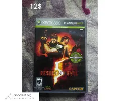 Resident evil for Xbox 360 - $15